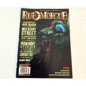 INDIE HORROR MULBERRY STREET RUE MORGUE Movie Film Magazine #76 March 2008